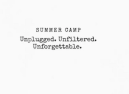 Summer Camp Hoodie: Unplugged. Unfiltered. Unforgettable.