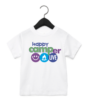 Happy Camper Live Logo Toddler Short Sleeve Tee