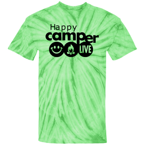 Happy Camper Live Logo Youth Tie Dye Tee