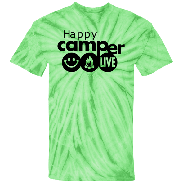 Happy Camper Live Logo Youth Tie Dye Tee