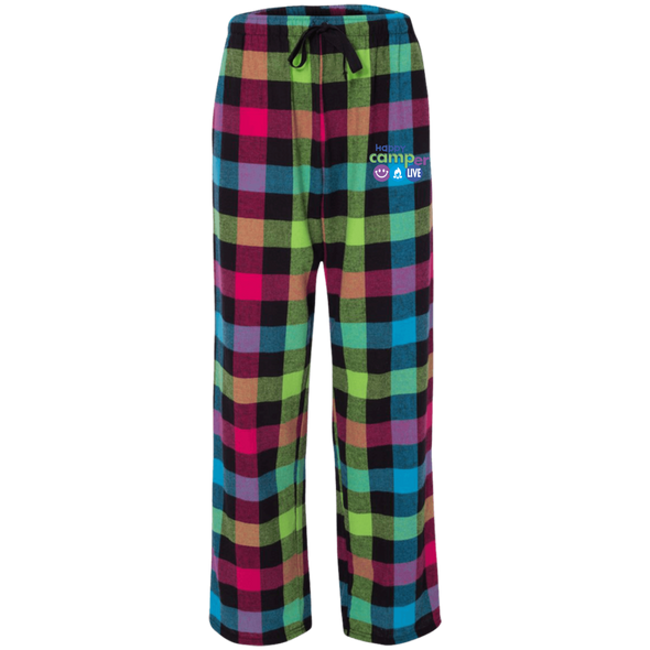 Happy Camper Live Unisex Flannel Pants