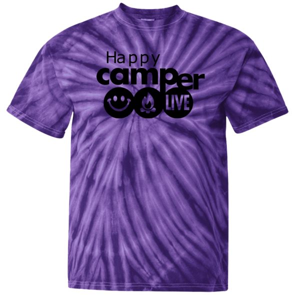 Happy Camper Live Logo Youth Tie Dye Tee