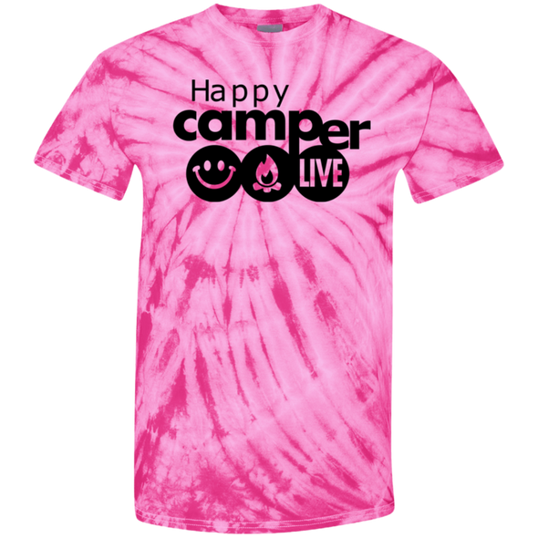 Happy Camper Live Logo Youth Tie Dye Tee