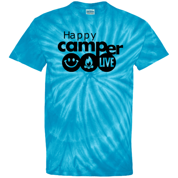 Happy Camper Live Logo Youth Tie Dye Tee