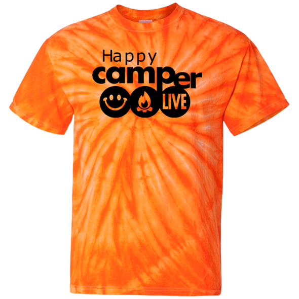 Happy Camper Live Logo Youth Tie Dye Tee