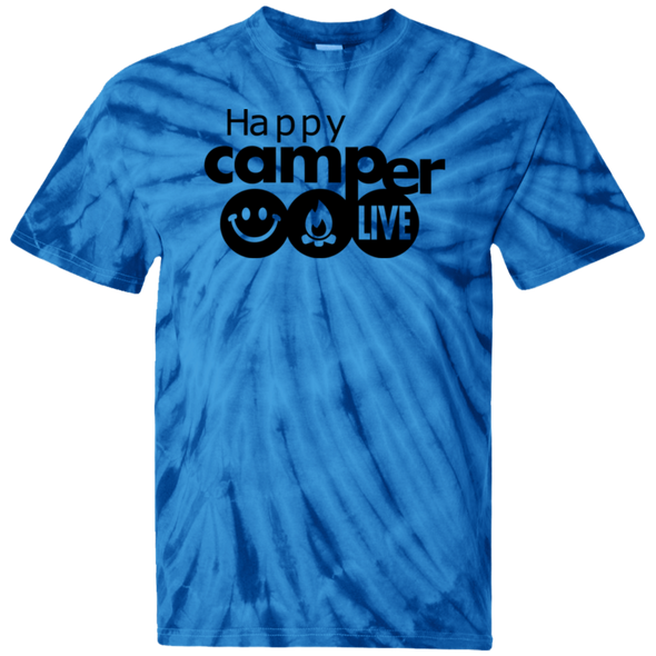 Happy Camper Live Logo Youth Tie Dye Tee