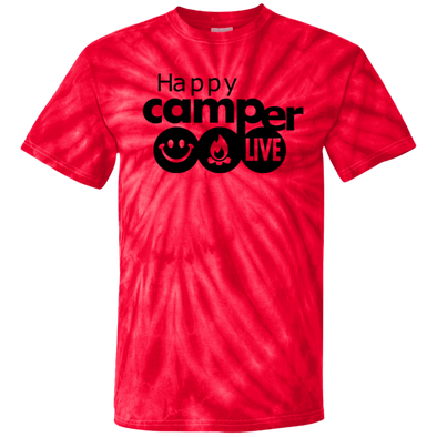 Happy Camper Live Logo Youth Tie Dye Tee