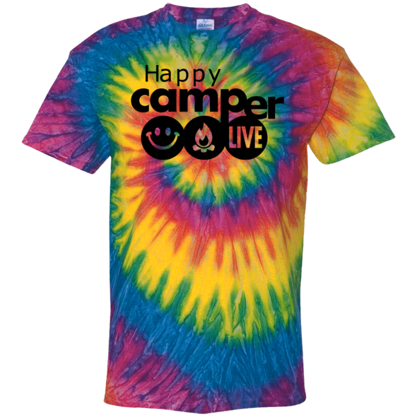 Happy Camper Live Logo Youth Tie Dye Tee