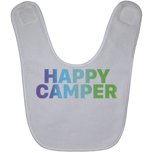 Happy Camper Feel the Summer! Baby Bib