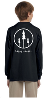 Happy Camper All Year Long Youth Long Sleeve Tee