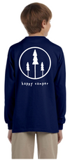 Happy Camper All Year Long Youth Long Sleeve Tee