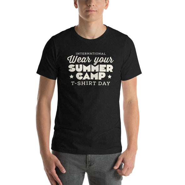 The Official T-shirt of International Camp T-Shirt Day