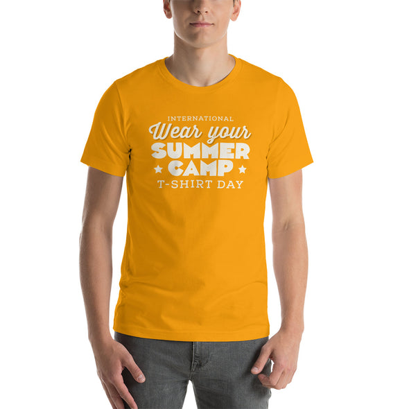 The Official T-shirt of International Camp T-Shirt Day