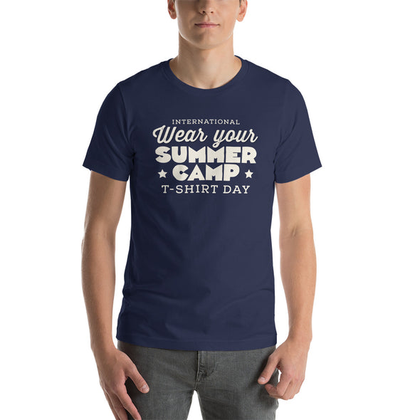 The Official T-shirt of International Camp T-Shirt Day