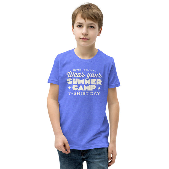 The Official T-shirt of International Camp T-Shirt Day - Youth