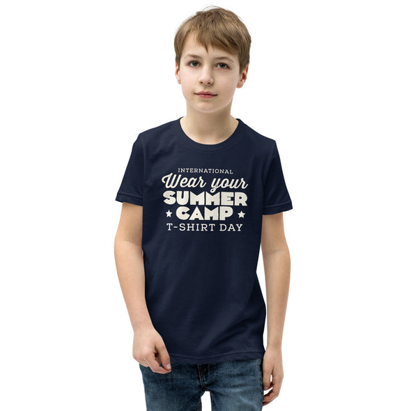 The Official T-shirt of International Camp T-Shirt Day - Youth