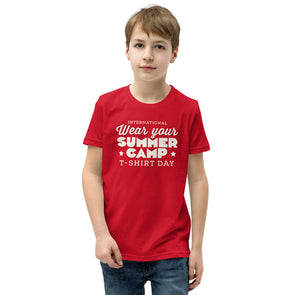 The Official T-shirt of International Camp T-Shirt Day - Youth